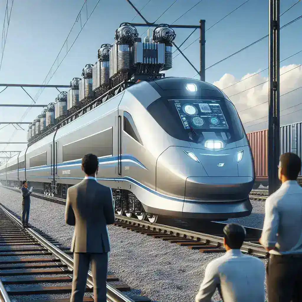 Empresas ferroviárias testam locomotivas elétricas movidas a baterias sólidas